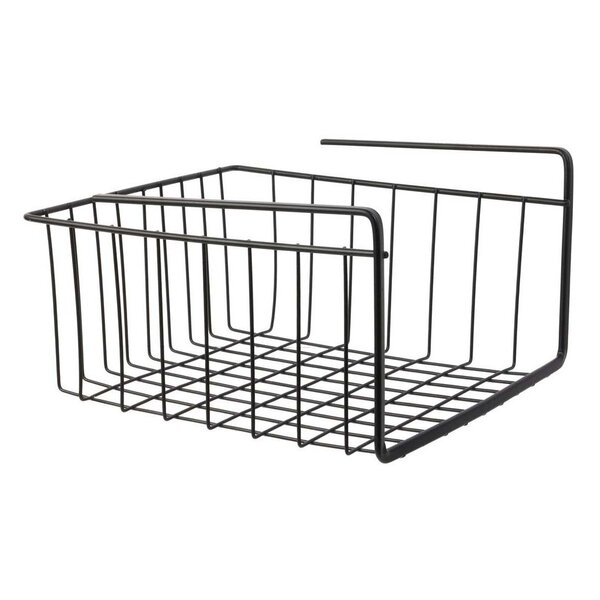 Panier suspendu en métal filaire noir longueur 26cm