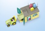 71656 - Ferme avec tracteur et animaux
