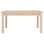 vidaXL Table basse 80x50x40 cm Bois massif de pin