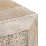 vidaXL Unites TV avec tiroir Blanc 105 x 33 x 46 cm Bois d'ingénierie