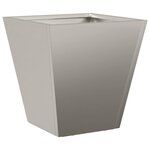 vidaXL Jardinière 30x30x30 cm acier résistant aux intempéries