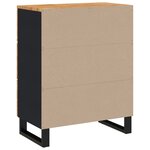 vidaXL Buffet 60x33x75 cm Bois massif d'acacia