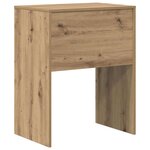 vidaXL Bureau chêne artisanal 60 x 40 x 76 cm Bois d'ingénierie
