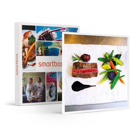 SMARTBOX - Coffret Cadeau Menu 8 plats pour 2 au restaurant étoilé MICHELIN 2021 Mon Plaisir à Chamesol -  Gastronomie