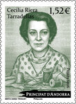 Timbre Andorre - Cecilia Riera Tarradellas