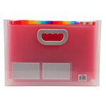 Trieur Valisette Maxi 24 compartiments polypropylène Crystal EXACOMPTA