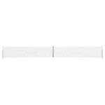 vidaXL Auvent latéral rétractable de patio 170x1200 cm Crème