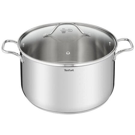 TEFAL B9086414 Intuition XL Grande Marmite Inox 28 cm - 9.6L + Couvercle