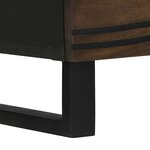 vidaXL Cabinet TV Marron 70 x 33 x 46 cm bois de manguier massif