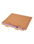 (lot   100 poches) pochette carton avec fermeture par languettes 440 x 320mm