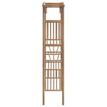 vidaXL Arche pour rosiers Bambou 118x40x187 cm