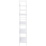 vidaXL Bibliothèque à 5 niveaux noir 60x27 6x158 5cm bois d'ingénierie