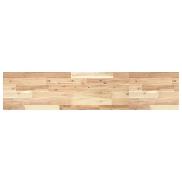 vidaXL Étagère flottante 160x30x2 cm bois d'acacia massif non traité