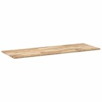 vidaXL Dessus de table rectangulaire 120x50x2 cm bois massif d'acacia