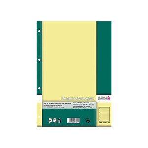 Paquet de 50 Feuillets mobiles PRO TERRA 70g A4 ligné perforé 2 marges LANDRÉ