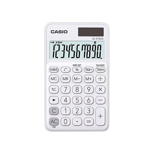 Calculatrice de bureau SL-310UC-WE blanc CASIO