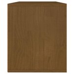 vidaXL Meubles TV 3 Pièces Marron miel Bois massif de pin