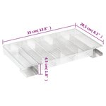 vidaXL Générateur de fumée froide 8 chambres 35 cm acier inoxydable