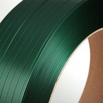 1x feuillard polyester haute résistance vert - 11 x 0,6 mm x 3000 m x ø 406 mm