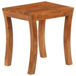 vidaXL Table gigogne 3 Pièces Bois massif d'acacia 50x35x50 cm Marron