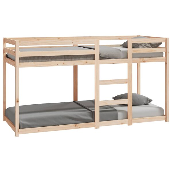 vidaXL Lit superposé sans matelas 80x200 cm bois de pin massif