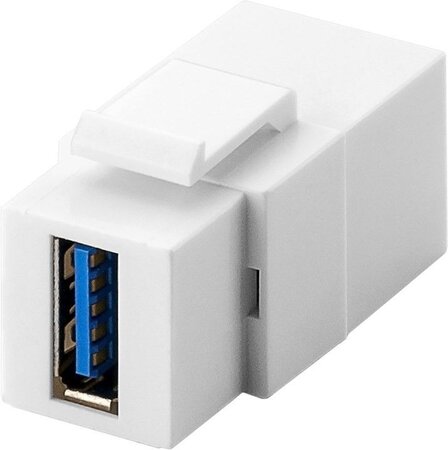 Module Keystone Goobay USB 3.0 (Type A) (Blanc)