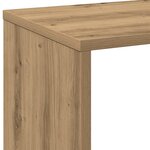 vidaXL Étagère séparatrice de pièce chêne artisanal 102x29x103 5 cm