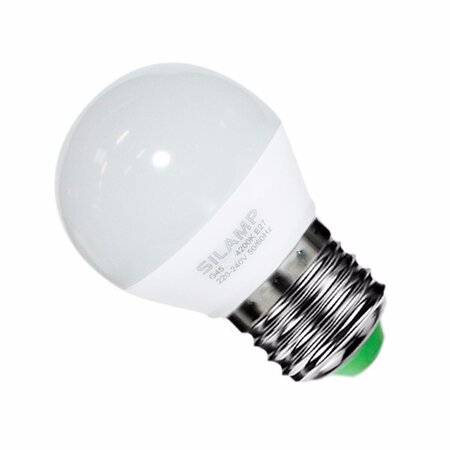 Ampoule e27 led 6w 220v g50 220° - blanc chaud 2300k - 3500k - silamp