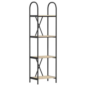 vidaXL Étagère Chêne Sonoma 40 x 30 x 146 cm Bois d'ingénierie