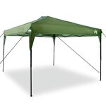 vidaXL Tente à auvent pop-up Vert 300 x 300 cm tissu