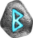 Pièce de monnaie en Argent g 31.1 (1 oz) Millésime 2025 Cast Rune BERKANAN
