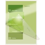 Leitz pochettes de plastification ilam 80 microns a5 100 pièces
