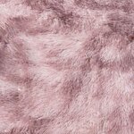 vidaXL Tapis Shaggy à poils longs NAVARRA rose poudré 200x200 cm