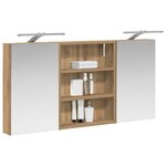 vidaXL Ensemble de Meubles de Salle de Bain 3 Pièces 100 x 10 5 x 50 cm