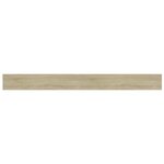 vidaXL Panneaux bibliothèque 4 Pièces Chêne sonoma 100x10x1 5cm Aggloméré