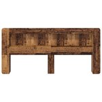 vidaXL Cabinet de Tête de Lit Bois ancien Bois d’ingénierie