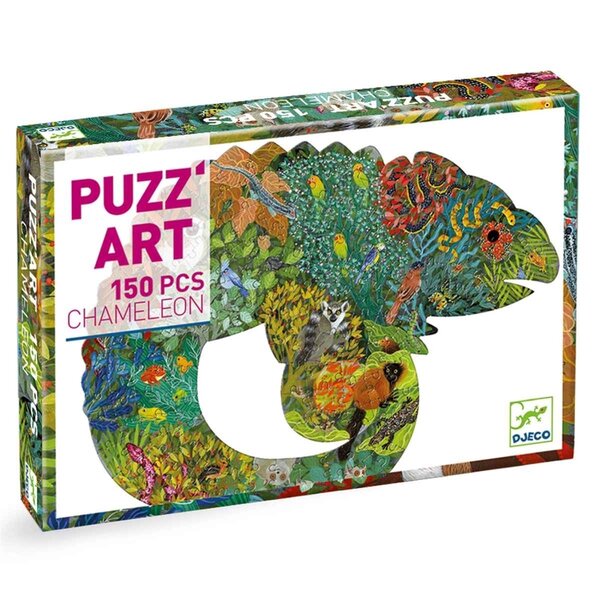 Djeco DJ07655 - Chameleon Puzz'art 150 pièces