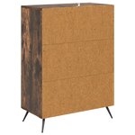vidaXL Armoire à tiroirs 66 x 34 5 x 90 cm Bois d'ingénierie