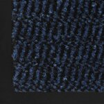 vidaXL Paillassons rectangulaires 2 Pièces 90 x 150 cm Bleu