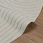 vidaXL Tapis d'intérieur et d'extérieur PALMERAS Vert Ø 200 CM
