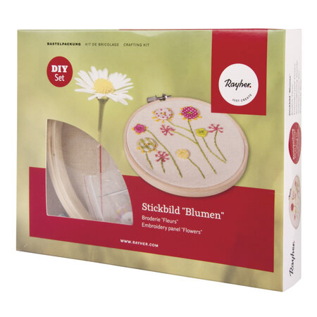 Broderie Kit Fleurs