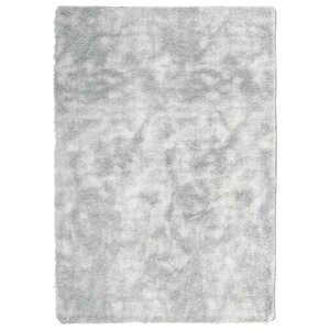 vidaXL Tapis shaggy à poils longs NAVARRA gris clair 120x170 cm