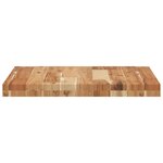 vidaXL Dessus de table carré 50x50x4 cm bois massif d'acacia