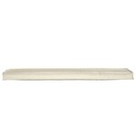 vidaXL Coussin de palette Crème 180 x 40 x 8 cm Tissu Oxford