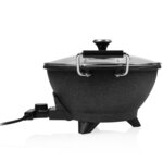 Princess wok électrique pour sauté 1400 w noirdollars