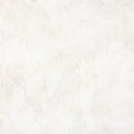 vidaXL Tapis en Fourrure Synthétique de Lapin Olite Crème 200 x 200 cm