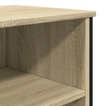 vidaXL Buffet chêne sonoma 91x35 5x74 5 cm bois d'ingénierie
