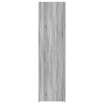 vidaXL Buffet haut sonoma gris 50x42 5x185 cm bois d'ingénierie