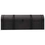 vidaXL Coffre de rangement Bois massif style vintage 120x30x40 cm