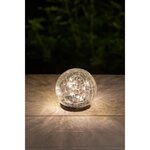 GALIX Sphere solaire - Effet verre brisé - Ø 10 cm